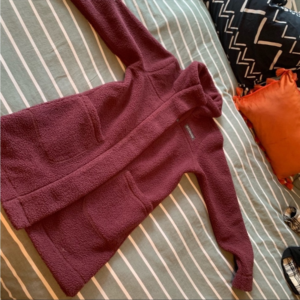Columbia terry jacket